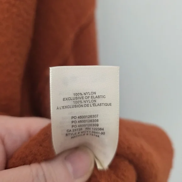 ๐ Wilfred Free Rust Knit Sweater โ Size 2XS - Picture 7 of 9